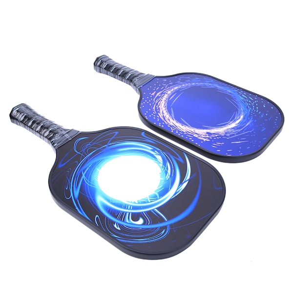 2 stk Pickleball-padler Strand Racketer med Karbonfiberflate og Baller for Utesport