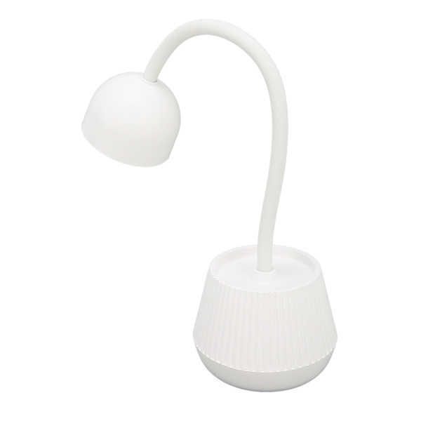 24W Nagelgelhärdningslampa 365nm 405nm Justerbar svanhals 8st Light Chips 360° Torkande Nagellacksgeltork