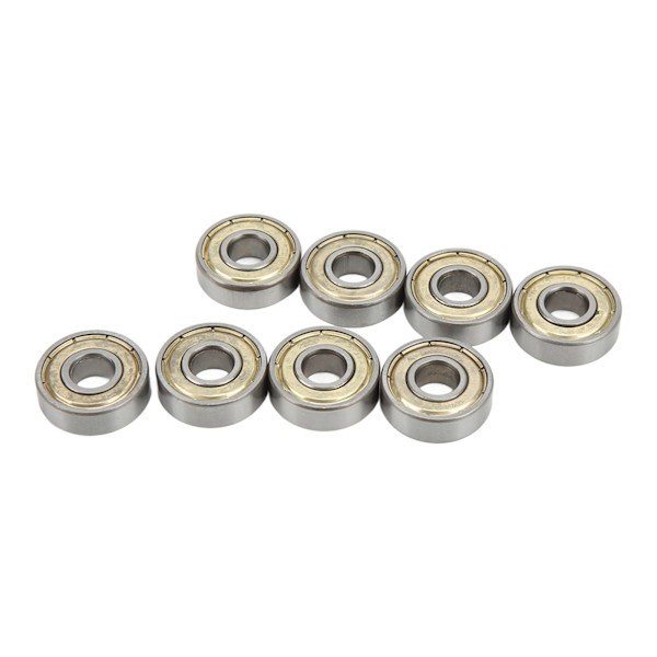 8 stk 608ZZ kuglelejer ABEC 11 kulstofstål forseglede skateboardlejer 8x22x7mm til rulleskøjter dansebrætter