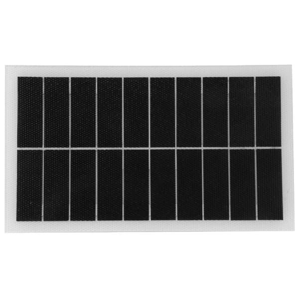 7W 10V Lett Solcellepanel ETFE Kompakt Solcellemodul Halvfleksibel
