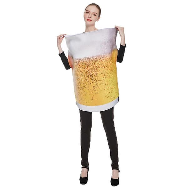 Simulaatio olutkuppi cosplay-vaatteet Halloween-lavasteet Öl muggar