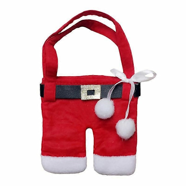 12 Stycken Jul Bestickhållare Julbordsdekoration Julklappar (Tomtedräkter)