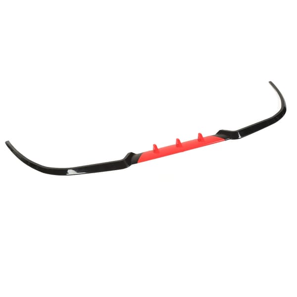 3 STK Frontfanger Splitter Tøffe Delikate Hjørner Støtfangerleppe Spoiler Universal for A3 A4 A6 Rød