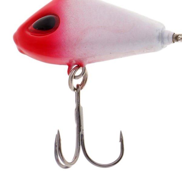 3 x Konstgjord Metall Spinner Hårda Paljetter Havsfiske Sked VIB Bete Rosa