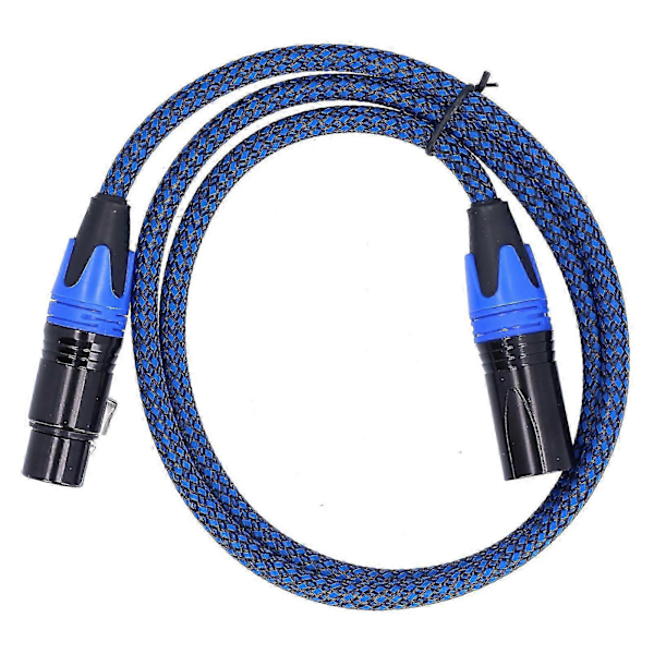 XLR-kaapeli uros-naaras tasapainotettu ammattimikrofoni kuparijohtimella, uros-naaras 10m/32.8ft