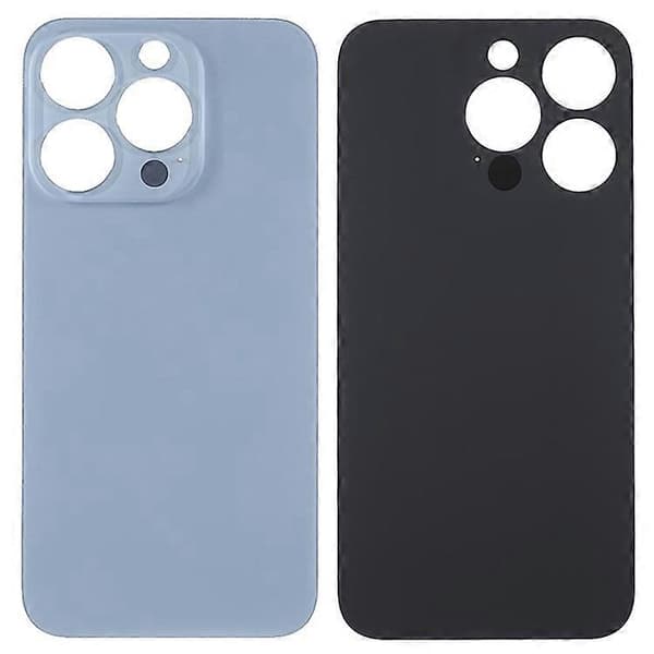Compatible with iPhone 13 Pro Max 6.7 inch Battery Housing Repair Part (Large Hole) Blue