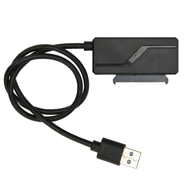 USB 2.0 til SATA 6+7 Easy Drive-kabel 480 Mbps USB til SATA optisk stasjonsadapterkabel for bærbar PC