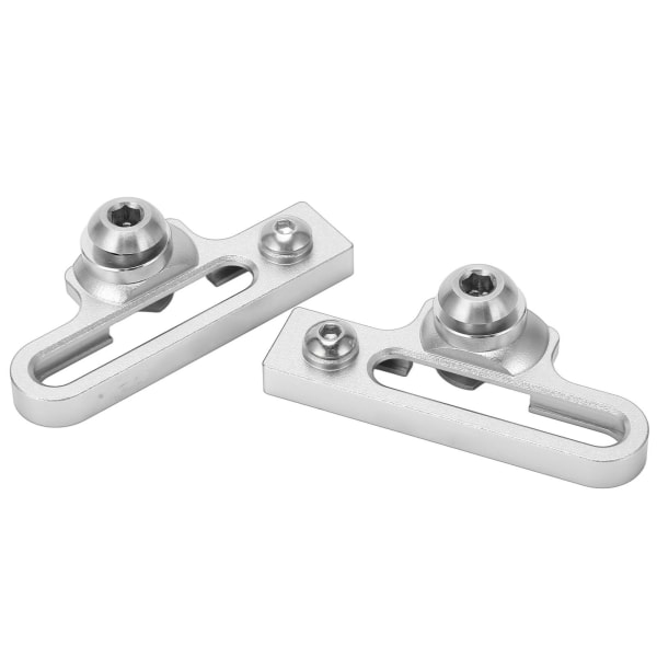 2 stk cykel C klemme bremseklods aluminiumslegering forlængelse C Caliper Adapter Bremser til landevejscykler Sølv