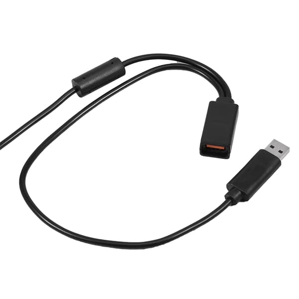 USB strømforsyningskabeladapter for Microsoft Xbox 360 Kinect-sensorlader med EU-plugg