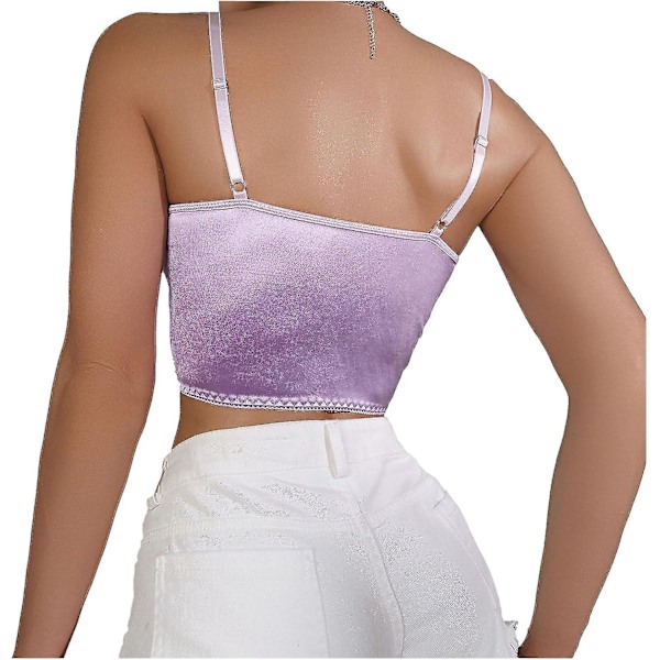 Satin Butterfly Applique Push-Up Bustier Korset BH Top L