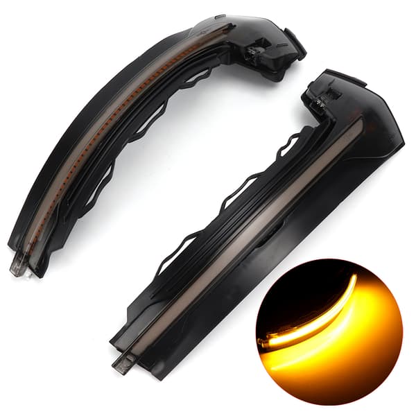 LED-siipipeilit, dynaamiset virtaavat vilkut, sopivat A3/S3/RS3 8V 2013-2020