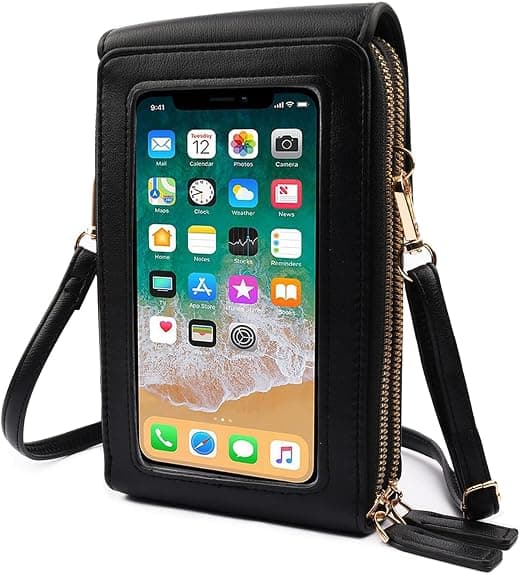 Women's Wallet with Removable Shoulder Strap