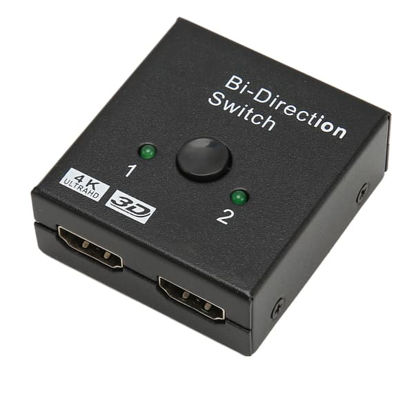 HD Multimedia Interface Bi Direction Switch 1 ind 2 ud 2 ind 1 ud HD Multimedia Interface Splitter til Xbox til PS5 4 3