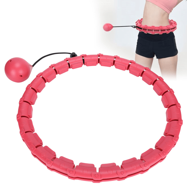 Sports Hoop Home Fitness Justerbar taljetræning Slankende Hoop Belly Trainer