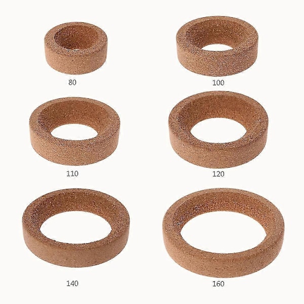 Laboratorieflaske Korkstativer Ringholder 80/100/110/120/140/160mm Rund Bund Juni 6.15 Ydre diameter 110mm