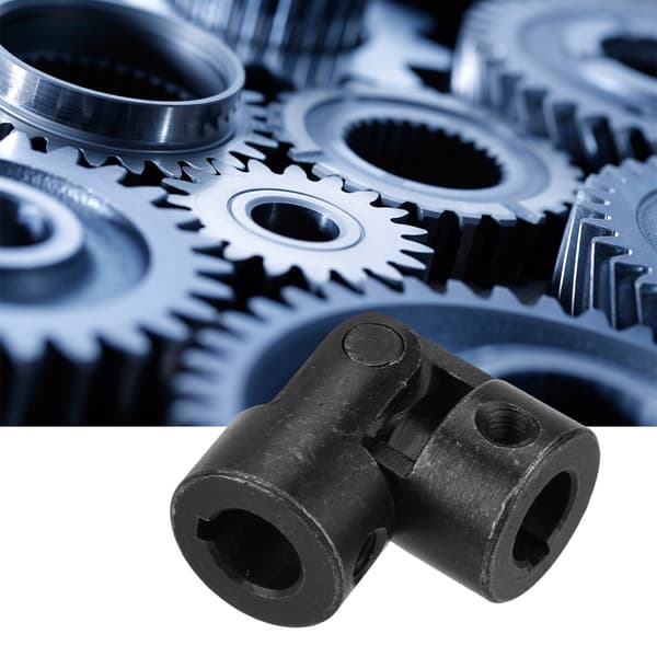 Akselkobling Motorforbindelse DIY Styring Universalled med notgang 10*20*45mm