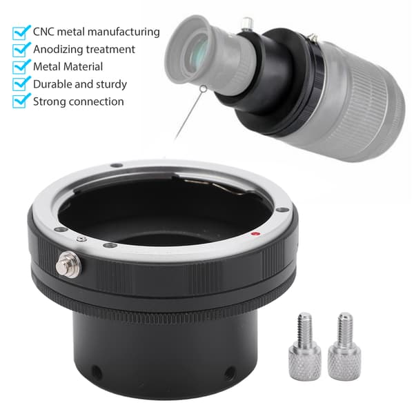 Canon EF EFS Mount Objektiv til 1.25in Teleskop Okular Makro Objektiv Adapter