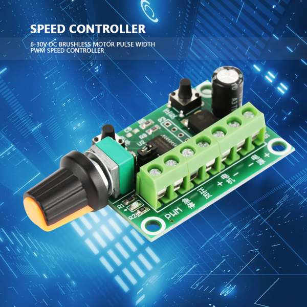 6-30V DC Borstlös Motor Pulsbreddsmodul PWM Hastighetsregulator Omkopplare