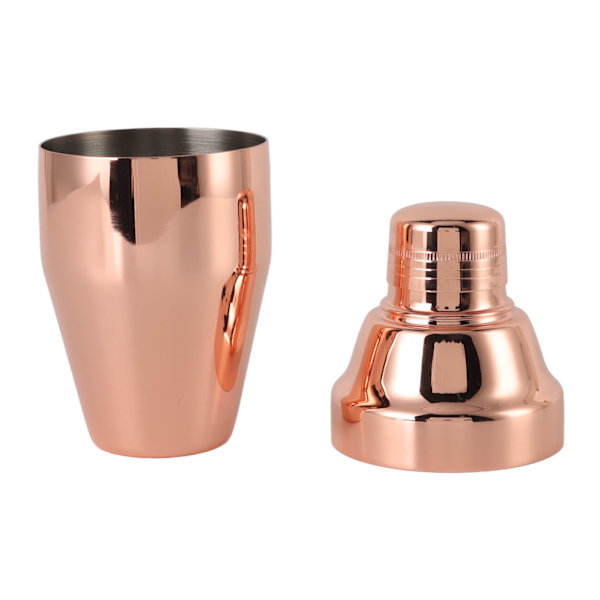 Cocktailshaker 304 rustfrit stål barshaker til hjemmebartendersæt til blandede drinks 350 ml