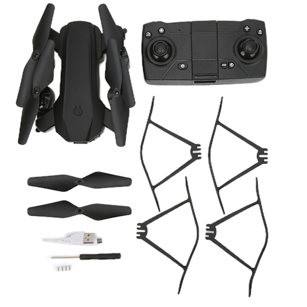 Mini Drone for Kids 4K Dual Cameras RC Quadcopter Foldable Drone Toys Support Headless ModeBlack