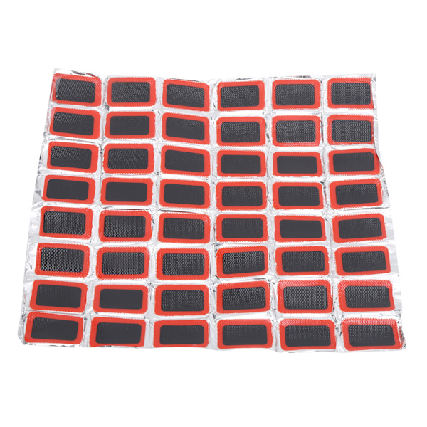 48 st Cykel Däck Gummi Patch Kit med Lim Cykel Däck Inner Tube Punktering Reparation Patch