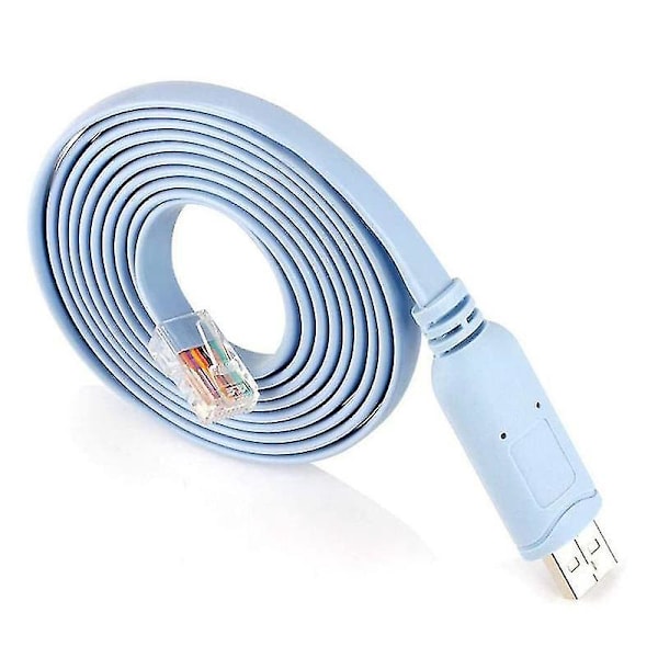 1kpl 1,8m USB - RJ45 -kaapeli USB - RS232 -sarjakaapeli USB - RJ45