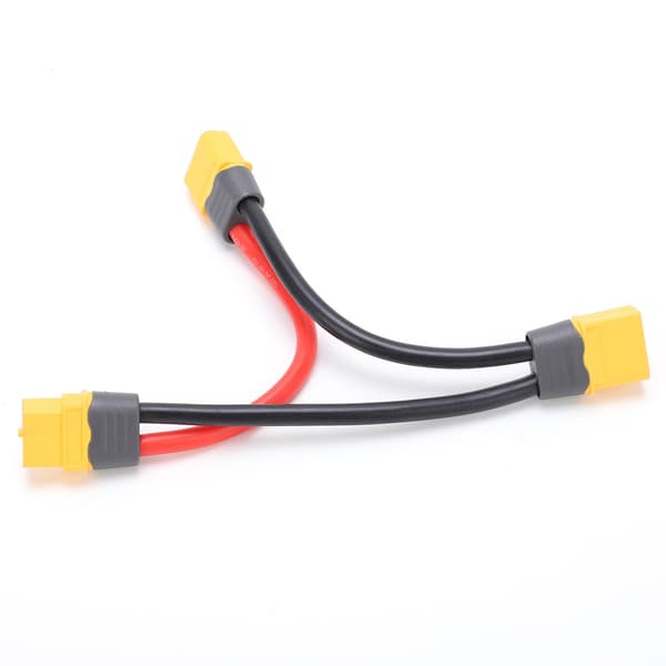 Kompatibel 2 XT60 han til 1 XT60 hun stik RC adapter serie Y kabel til RC Lipo