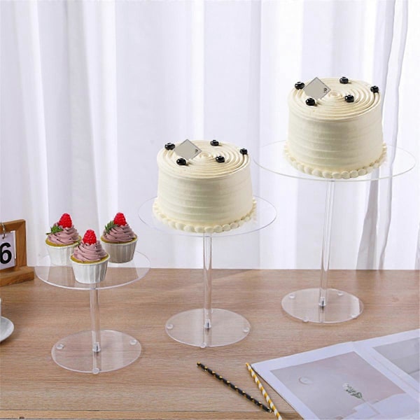 Bröllopsdessertställ för tårt- och godisvisning Diameter 30 cm