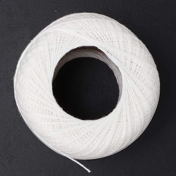 Lace Line Bomull Handvirkad Summer Silk Light Thin Line 6602 Rice White 6602 Rice White