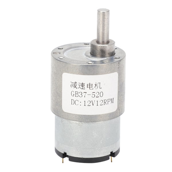 DC-motor 12 V 12 RPM reduceraxel självlåsande växlad motor för fönsterdörröppnare