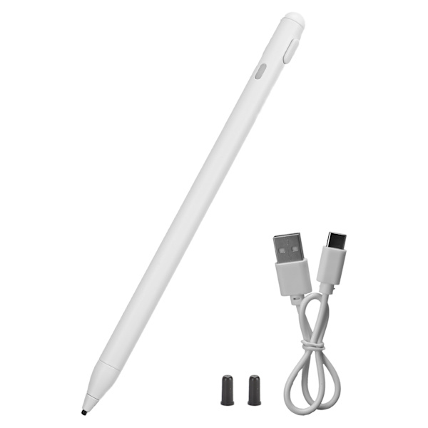 Styluspenna USB-surfplattetillbehör med inbyggt batteri för IOS 6:e/7:e/8:e/mini 5:e/pro