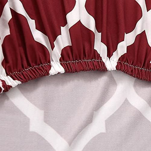 Universal Red Stretch spisestuestoltrekk for hjem, restaurant, bar og hotell