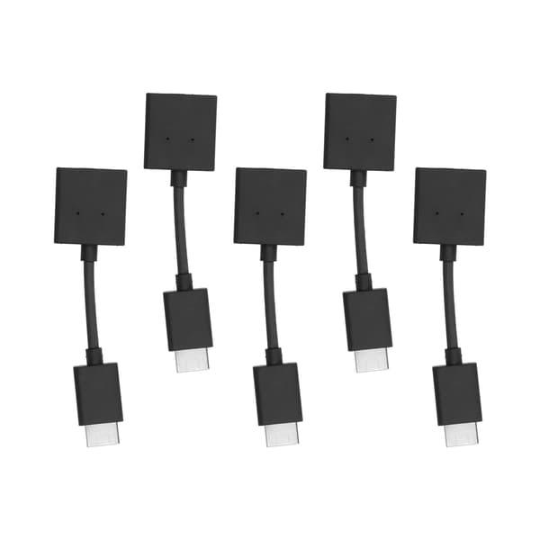 5 st HD Multimedia Interface förlängningskabel hane till hona adapteromvandlare 4K