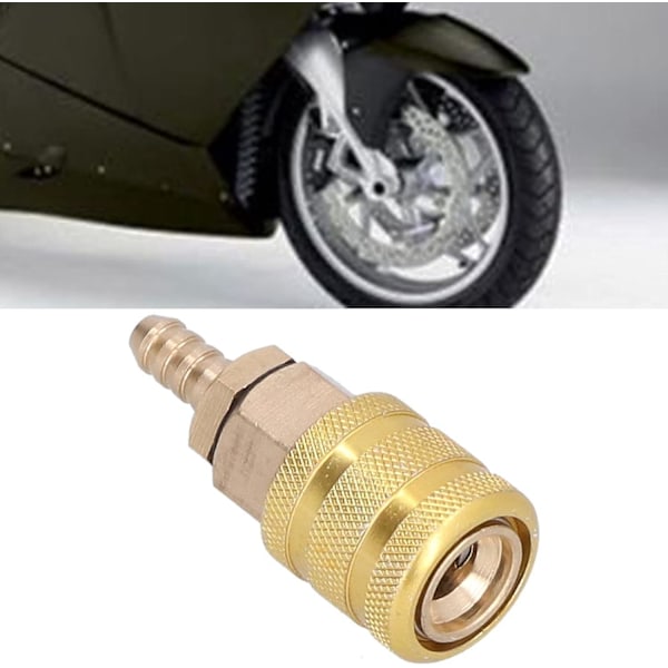 8mm Dekkoppblåser Chuck Hurtigkobling for Bil Motorsykkel med Amerikansk Dekkventil, bil dekkpumpe kompressorer, Oppblåser bygget for