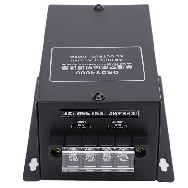 Motorhastighetsregulator Enfas takfläkthastigheter Justerbar strömbrytare DRDY4000 AC 220V