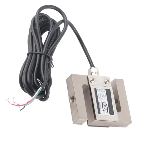 S Typ Lastcell Vikt Sensor M8x1.25 Rostfritt Stål Dragtryck Kompression och Spänningskraft Sensor 10KG