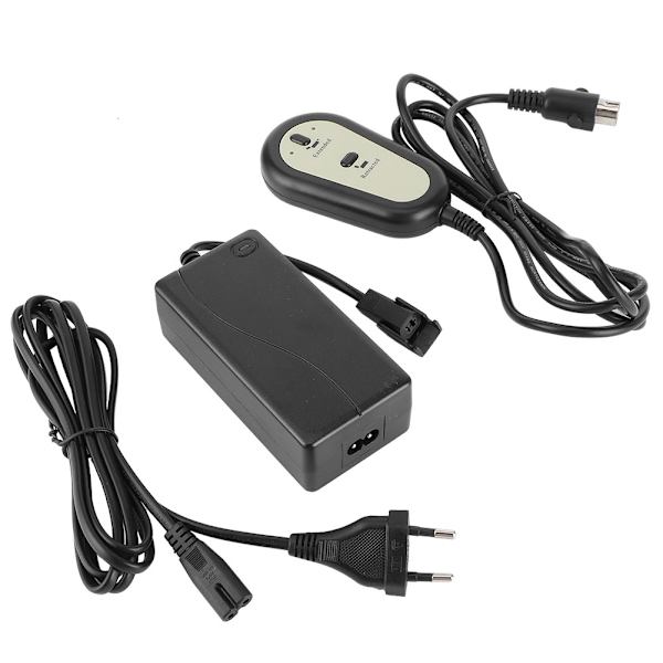 Elektrisk Sofa Controller Push Rod Kablet Motor Elektrisk knap Håndkontakt Fjernbetjening 5-benet EU-stik 100-240V