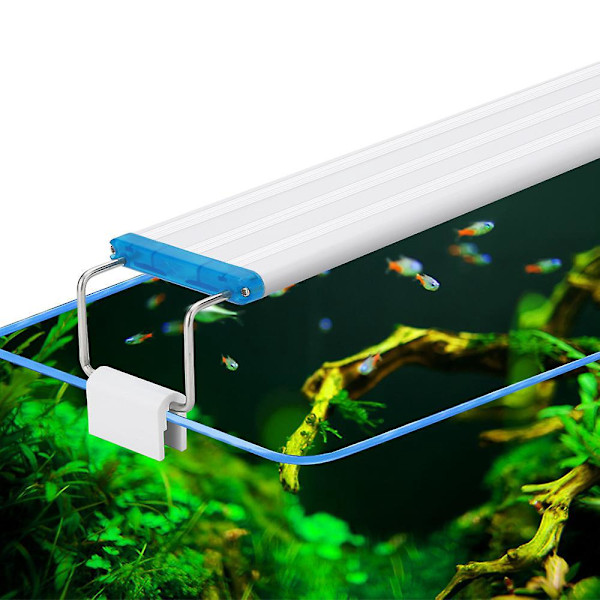 Akvarium LED-lys, Dæmpbar, 28cm, Hvid/Blå/Rød