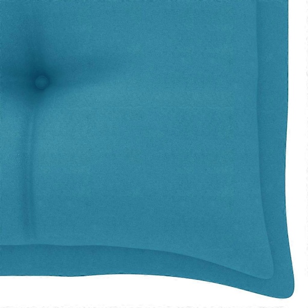 Havebænk Pude Lyseblå 100x50x7cm Stof
