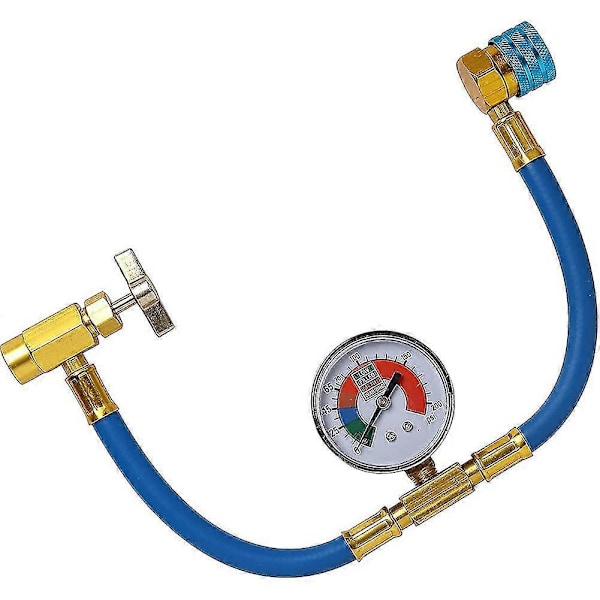 R1234YF Laddningsslang Kit, R-1234YF Laddningsslang och Mätare, R1234YF Lågtrycks Snabkoppling Adapter, 1/2 LH Burk öppnare