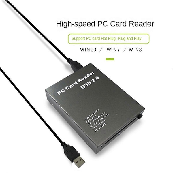 USB2.0 PCMCIA Kortlæser ATA Kortlæser PC Kortlæser