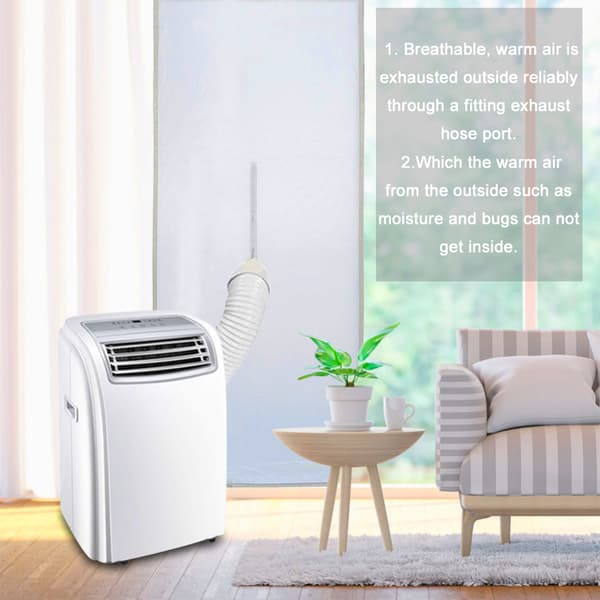 Dørpakning til bærbar aircondition og tørretumbler Nem installation Dør