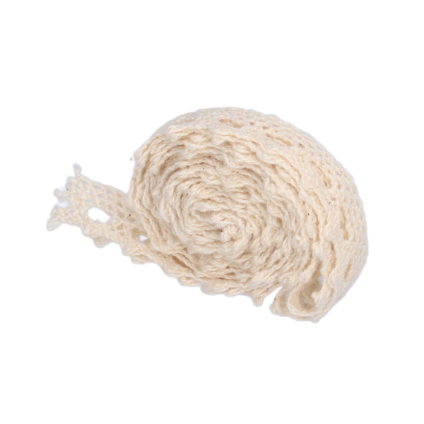 Spetsband, transparent mönster, elegant stil, återanvändbar, gör-det-själv-tillverkning, sytillbehör för scrapbooking, rosett, beige