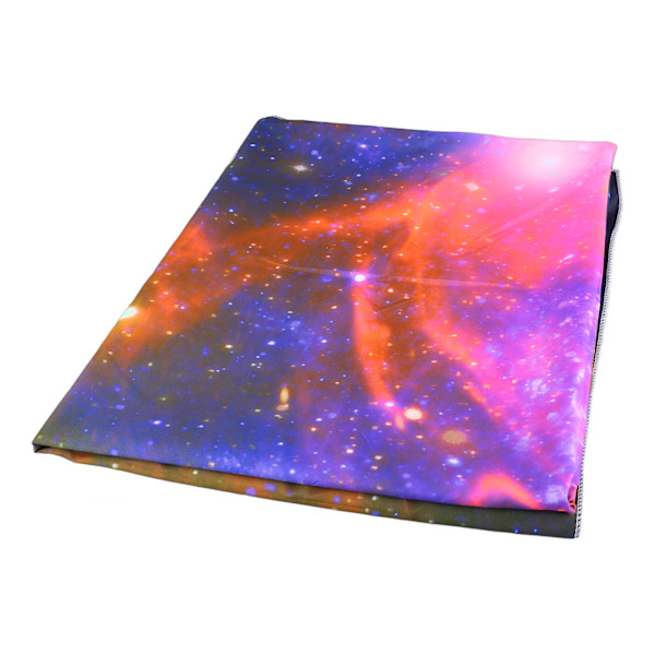 Blacklight Tapestry Star Sky Nebula Style Blød hudvenlig Glødende i mørkt UV-reaktivt Tapestry til Soveværelsesfest GTXK (155) 230x180cm/90.6x70.9in
