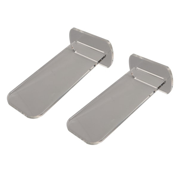 2 stk. Akryl Boksehandske Stativ Vertikal Boksehandske Display Stativ Akryl Handsker Holder Transparent