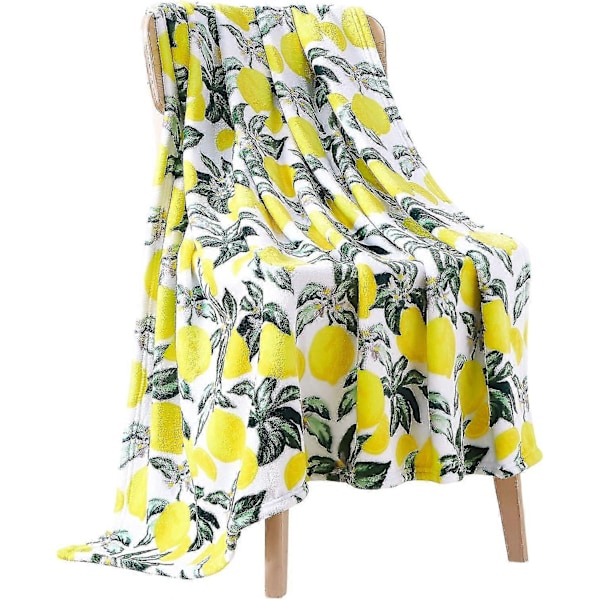 Love Those Lemons -peitot: Pehmeä ja muhkea koriste sohvalle, tuolille, sängylle, asuntolaan tai matkalle, 60*50 tuumaa