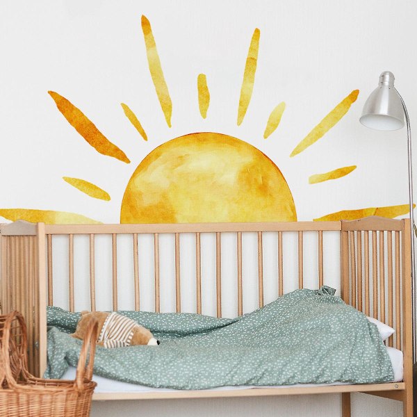 Sol Väggdekor för Sovrum Vardagsrum