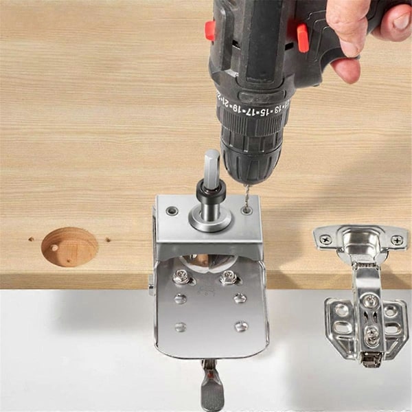 Dold Gångjärns Jig Kit, 0-30mm Dörrgångjärnsinstallationsverktyg
