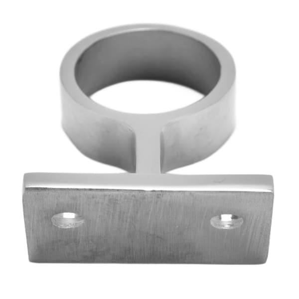 Båd Håndrækværk Base 316 Rustfrit Stål Håndrækværk Fitting 60 Graders Tilbehør til Skib Φ25mm (1in)