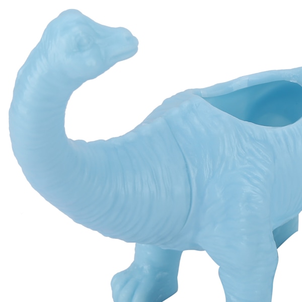 Dinosaur Dyre Blomsterpotte Kaktus Sukkulent Plantepotte Hagedekorasjon (Lyseblå)